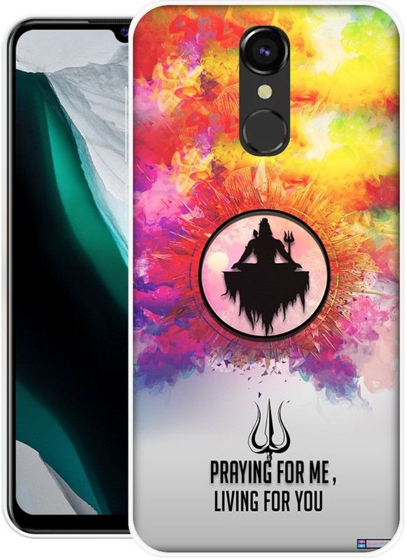 MOZZY Back Cover for Lava Z70  (Multicolor, Grip Case, Silicon)