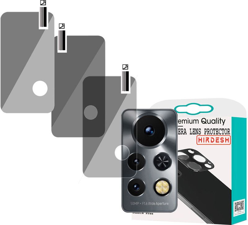 hirdesh Back Camera Lens Glass Protector for INFINIX NOTE 11S  (Pack of: 3)