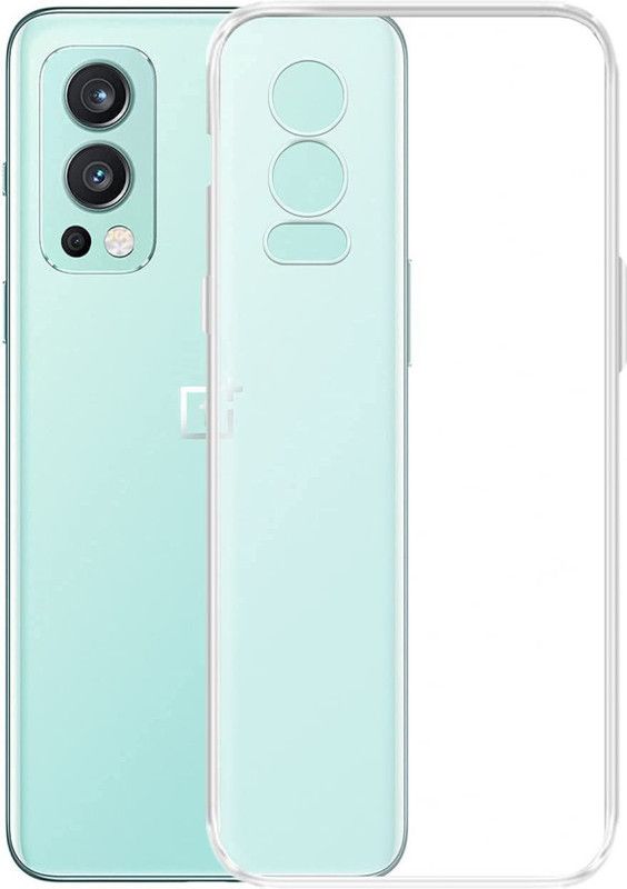 Lilliput Back Cover for Oneplus Nord 2 5G  (Transparent, Silicon, Pack of: 1)