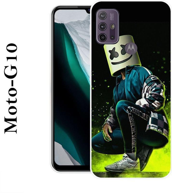 JATLAND Back Cover for Motorola Moto G10  (Multicolor, Grip Case, Silicon)