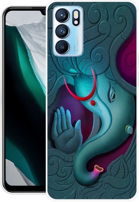 MADRE Back Cover for Oppo Reno6 Pro 5G  (Multicolor, Shock Proof, Silicon, Pack of: 1)