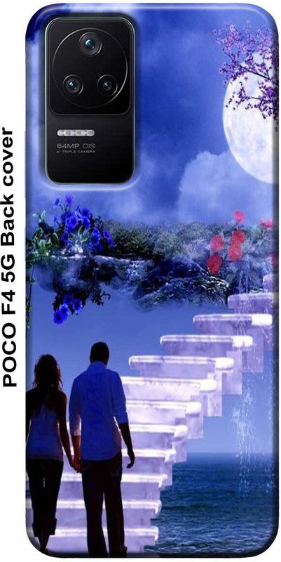 Starbun Back Cover for Poco F4 5G back cover  (Multicolor, Dual Protection, Silicon, Pack of: 1)
