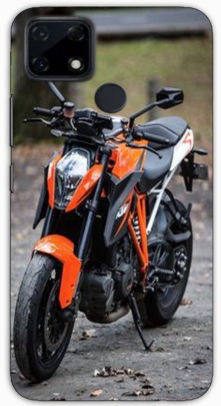 itrusto Back Cover for Realme Narzo 30A KTM Bike PRINTED Back Cover  (Multicolor, Pack of: 1)
