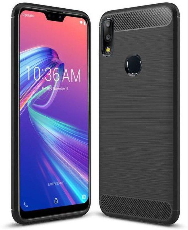 Trendzcase Back Cover for Asus Zenfone Max Pro M2  (Black)