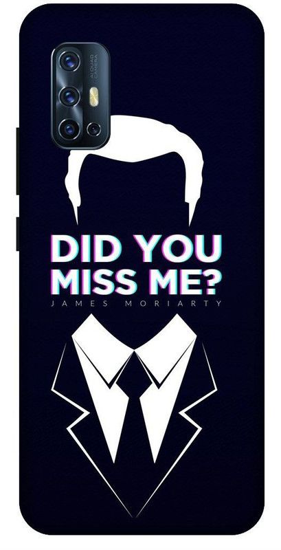 SSMORYA Back Cover for Vivo V17 Miss Me Printed Back Cover  (Multicolor, Waterproof, Pack of: 1)