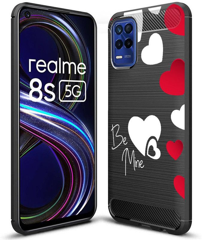Nainz Back Cover for Realme 8s 5G  (Multicolor, Rugged Armor, Pack of: 1)