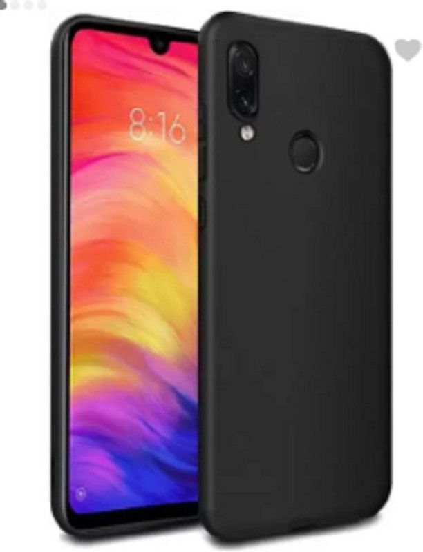 SRAVZ CASE Back Cover for Vivo Y12  (Black, Flexible, Pack of: 1)