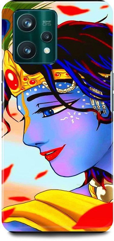 play fast Back Cover for Realme 9 Pro Plus 5G KRISHAN, KRISHNA, ART, KANHAIYA  (Blue, Hard Case, Pack of: 1)
