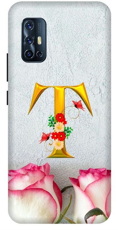 SSMORYA Back Cover for Vivo V17 T Letter Printed Back Cover  (Multicolor, Waterproof, Pack of: 1)