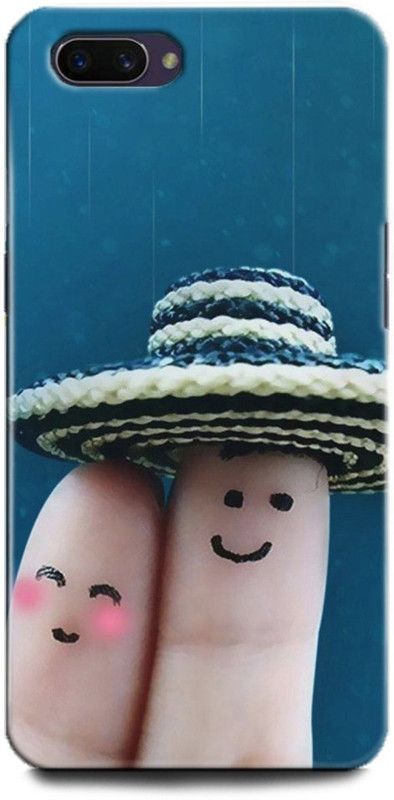 GRAFIQE Back Cover for OPPO A3s/ Fingers, Love, Finger Couple, Together, Forever  (Multicolor, Shock Proof, Pack of: 1)