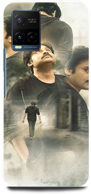 play fast Back Cover for Vivo Y21T, V2135 PAWAN, KALYAN, SOUTH, ACTOR, HERO  (Black, Hard Case, Pack of: 1)