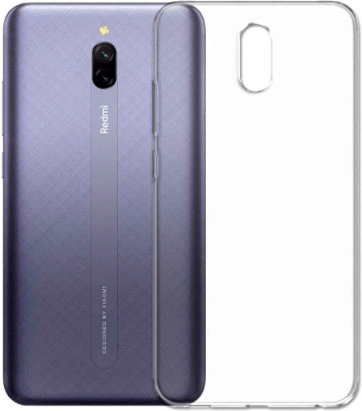 stroxy Back Cover for Mi 8A  (Transparent, Dual Protection, Silicon, Pack of: 1)