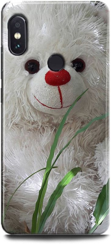 FIKORA Back Cover for Redmi Note 5 Pro/MZB6080IN / MZB6088IN/MZB6084IN TEDDY BEAR PRINTED  (Multicolor, Hard Case, Pack of: 1)