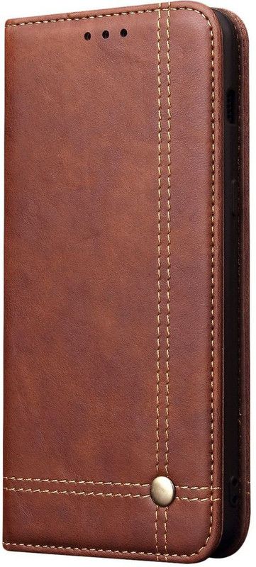 DOB Book Cover for Huawei P30  (Brown, Magnetic Case, Pack of: 1)
