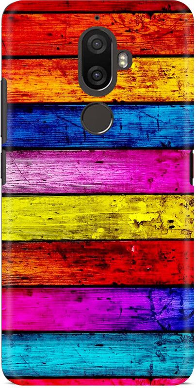 Sankee Back Cover for Lenovo K8 Plus  (Multicolor, Hard Case, Pack of: 1)