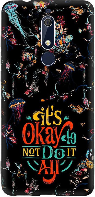 PrintWoodies Back Cover for NOKIA 5.1  (Multicolor)