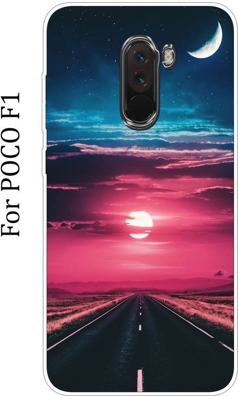 Gabroo Back Cover for POCO F1  (Multicolor, Grip Case, Silicon)