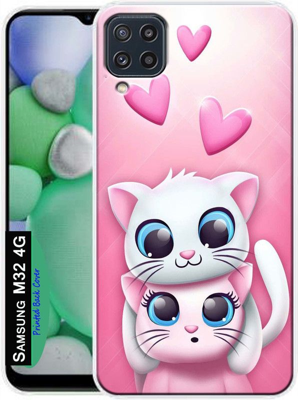 KENTAROELENE Back Cover for Samsung Galaxy M32 4G, Samsung M55  (Multicolor, Dual Protection, Silicon, Pack of: 1)
