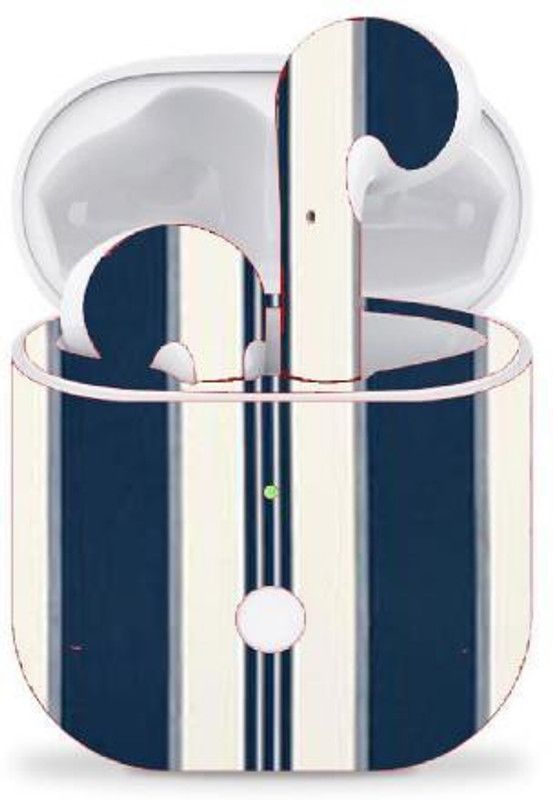 Mudshi Realme Buds Air Mobile Skin  (Blue, White)