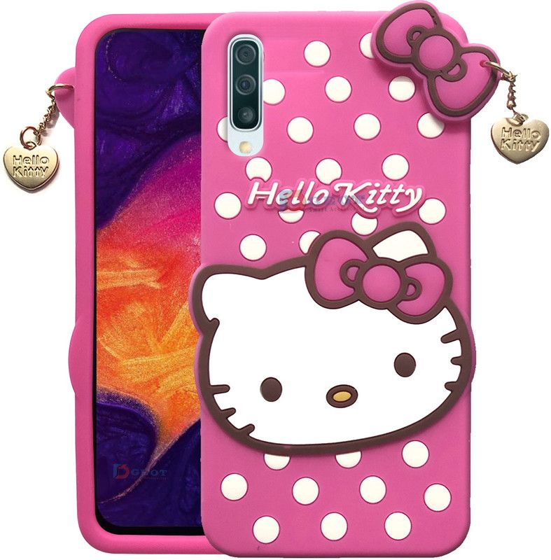 Dgeot Back Cover for Samsung Galaxy A50  (Pink, Dual Protection, Pack of: 1)