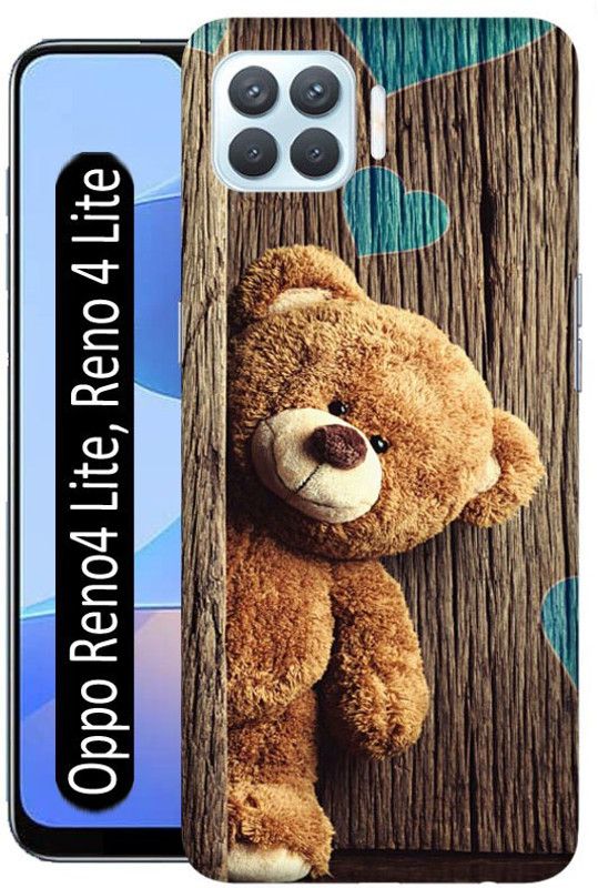 LEEMARA Back Cover for Oppo Reno4 Lite  (Multicolor, 3D Case, Pack of: 1)