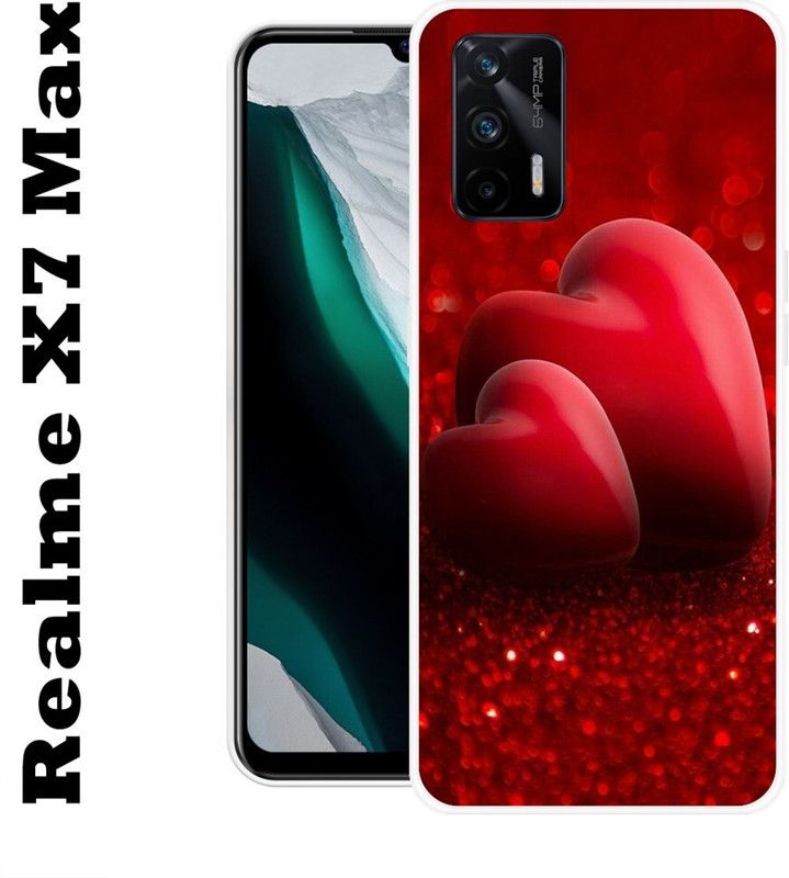 satyman Back Cover for Realme X7 Max  (Multicolor, Dual Protection, Silicon, Pack of: 1)