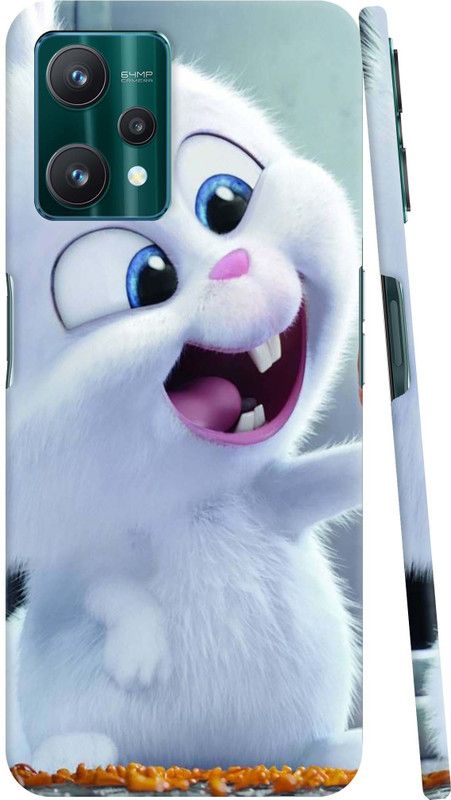 GS PANDA COLLECTIONS Back Cover for REALME V25  (White, Pack of: 1)