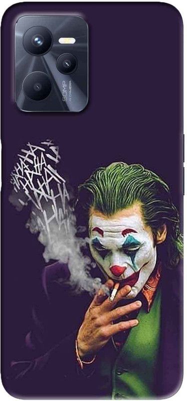 NDCOM Back Cover for Realme C35 Blue Joker Printed  (Multicolor, Hard Case, Pack of: 1)