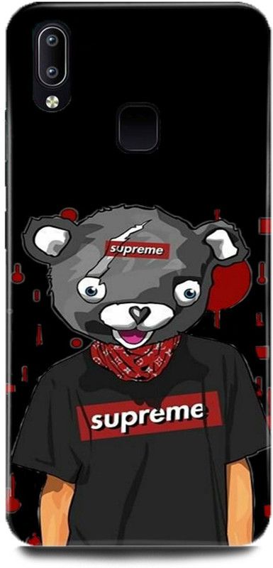 DIKRO Back Cover for Vivo V9 Pro, 1851, SUPEREME, SIGN, LOGO, BOY  (Multicolor, Hard Case, Pack of: 1)