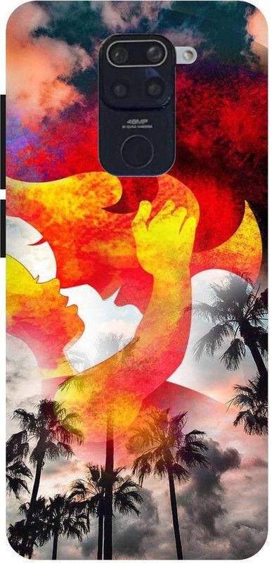 PICHKU Back Cover for REDMI NOTE 9-M2003J15SC-DAD,MOM,PAA,PAPA,LIFE,LINE,LOVE,BAAPU,AMMI,MUMMY,MAA,MOTHER,FATHER  (Orange, Hard Case, Pack of: 1)