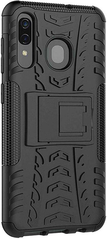 RRTBZ Back Cover for Samsung Galaxy A30  (Black, Shock Proof, Pack of: 1)