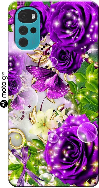 Rockerspot Back Cover for Motorola G22 2790  (Multicolor, Flexible, Silicon, Pack of: 1)