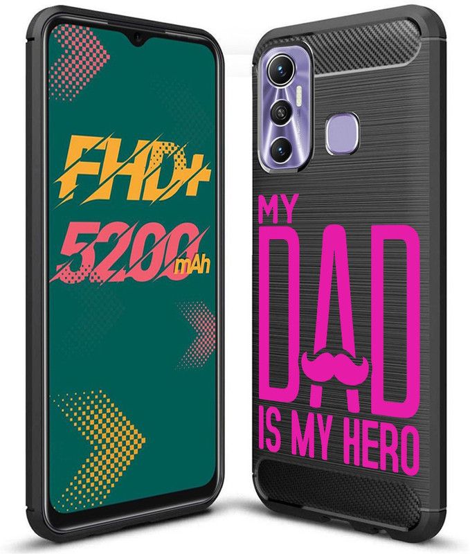 Flipkart SmartBuy Back Cover for Infinix Hot 11  (Multicolor, Rugged Armor, Pack of: 1)