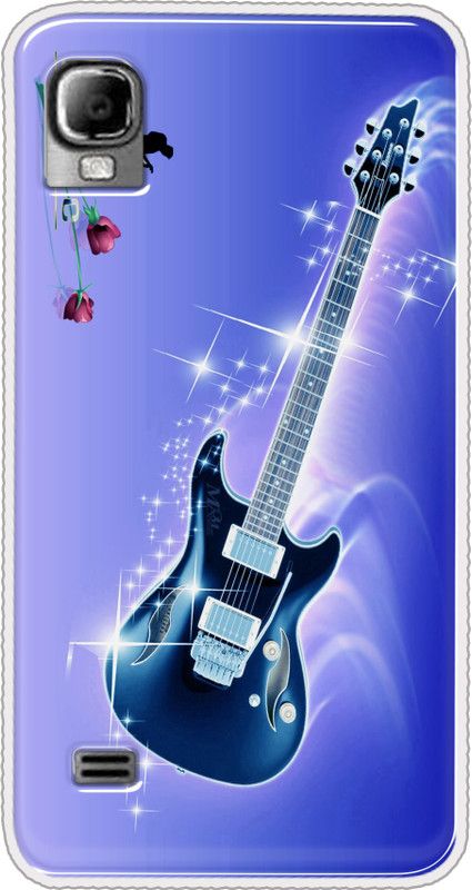 SmartGoldista Back Cover for ITEL IT 1407  (Multicolor, Grip Case, Silicon)