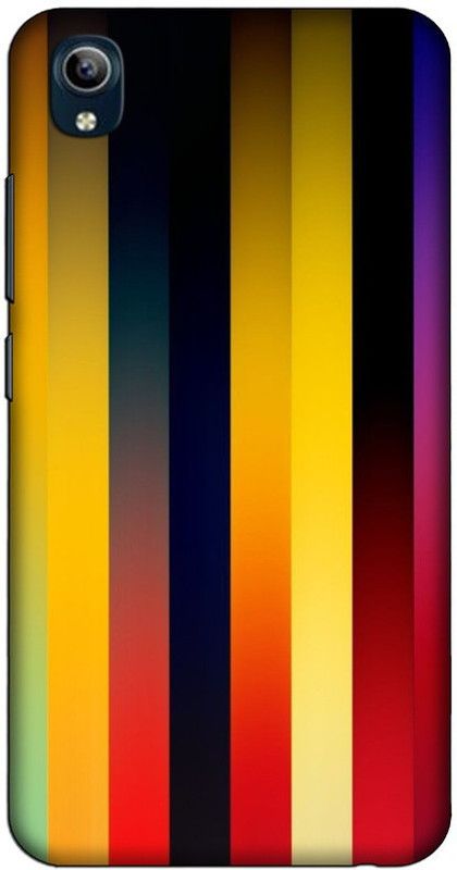 CROKIAN Back Cover for Vivo 1820 Designs Back Cover  (Yellow, Hard Case, Pack of: 1)