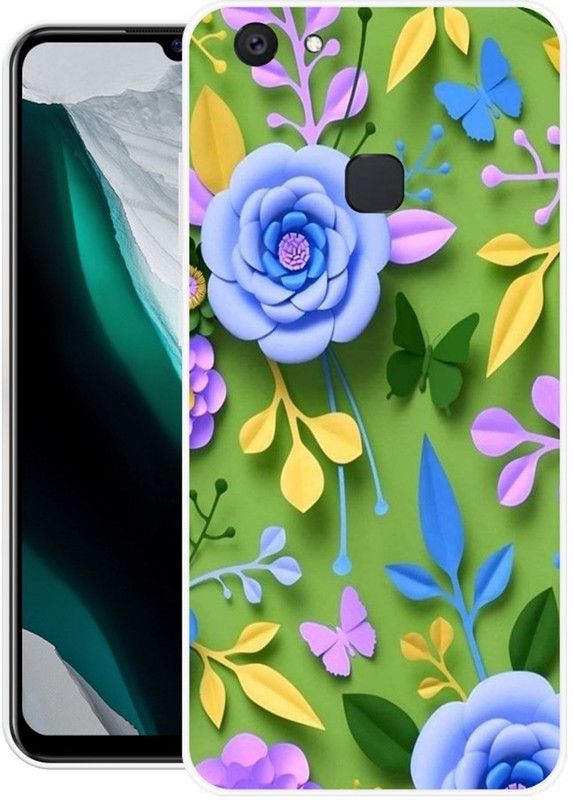 vaidik Back Cover for VIVO V7  (Multicolor, Dual Protection, Silicon, Pack of: 382)