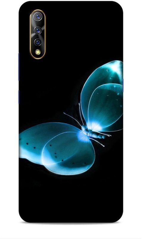Keviv Back Cover for Vivo S1, Vivo Z1x  (Blue, Black, Hard Case)