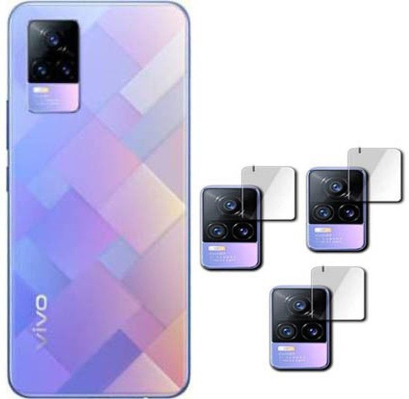 XAZE Back Camera Lens Glass Protector for VIVO Y73  (Pack of: 3)
