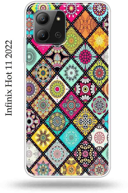 RM Style Back Cover for Infinix Hot11(2022)  (Multicolor, Silicon, Pack of: 1)