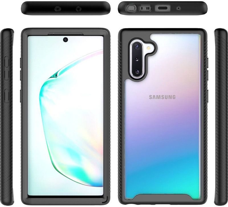 Pirum Bumper Case for Samsung Galaxy Note10 / Note 10  (Black, Grip Case, Pack of: 1)