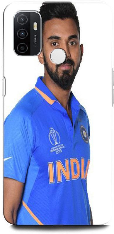 ORBIQE Back Cover for OPPO A33 CPH2137 KL RAHUL, INDIA, CRICKET, PLAYER, SPORTS, CAPTAIN, LOKESH RAHUL  (Multicolor, Hard Case, Pack of: 1)