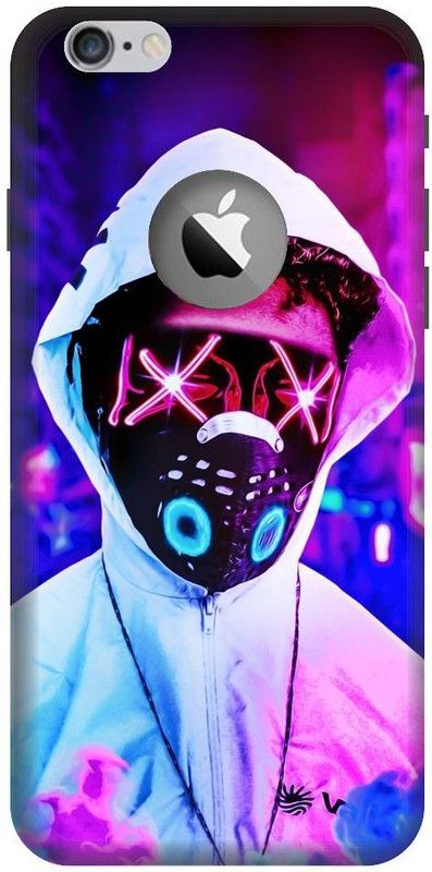 BYXIS Back Cover for iphone 7 cut Neon, Neon Devil, Neon boy, Neon cool  (Multicolor, Shock Proof, Pack of: 1)