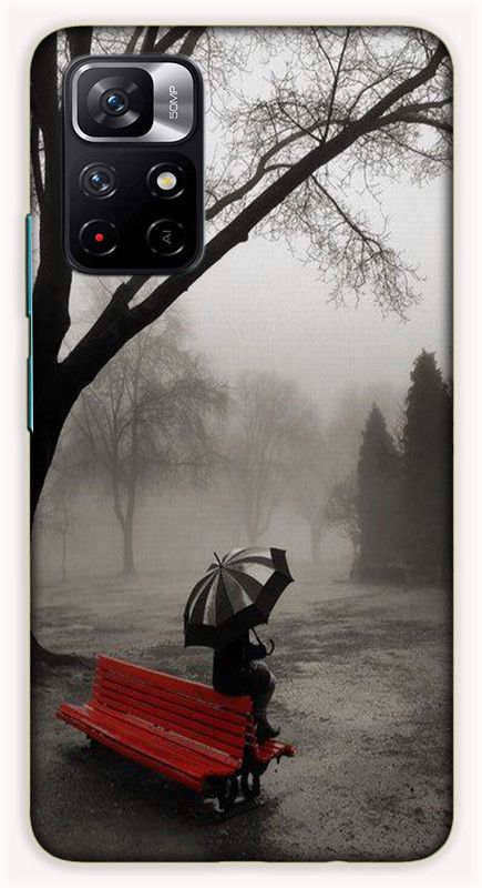iprinto Back Cover for Mi Redmi Note 11T 5G, Poco M4 Pro 5G Back Cover  (Grey, Hard Case)
