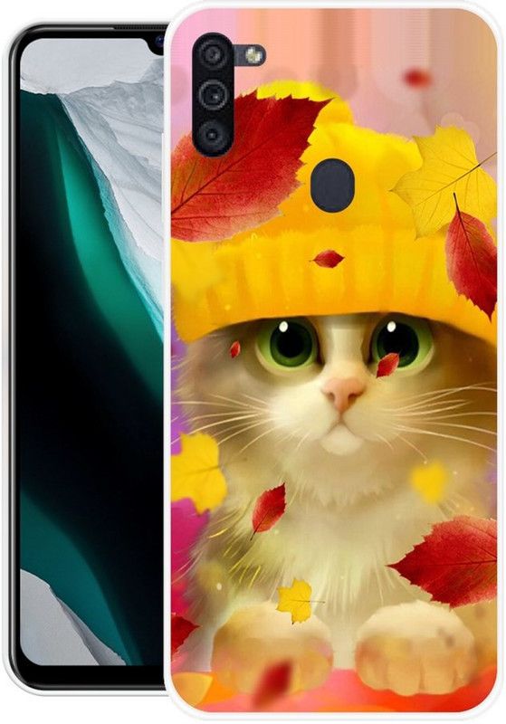 BAGRA Back Cover for Samsung Galaxy M11, Samsung M11  (Multicolor, Grip Case, Silicon)