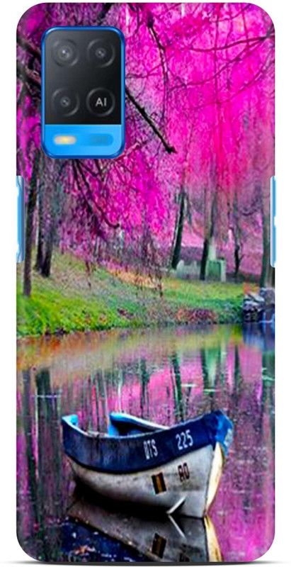Sankee Back Cover for OPPO A54 / CPH2239  (Pink, Hard Case)