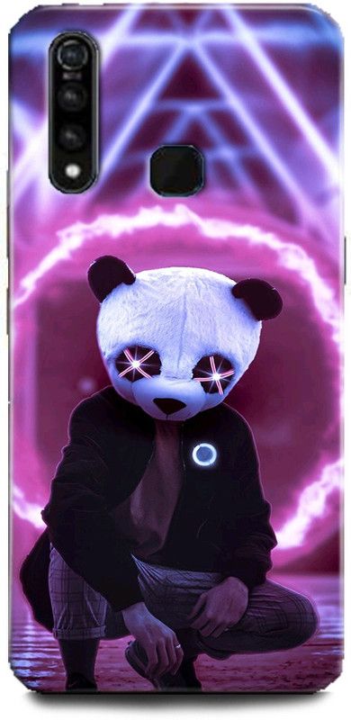 Afterglow Back Cover for Vivo Z1Pro NEON TRAP BOY, PANDA, GALAXY, GAME OVER  (Multicolor, Shock Proof, Pack of: 1)