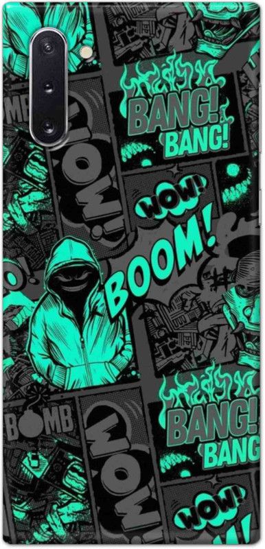 NDCOM Back Cover for Samsung Galaxy Note 10 Boom Printed  (Multicolor, Hard Case, Pack of: 1)