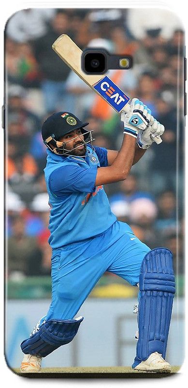 WallCraft Back Cover for SAMSUNG Galaxy J4 Plus ROHIT SHARMA, CRICKET, PLAYER, CRICKETER, BATSMAN, SPORTS  (Multicolor, Dual Protection, Pack of: 1)
