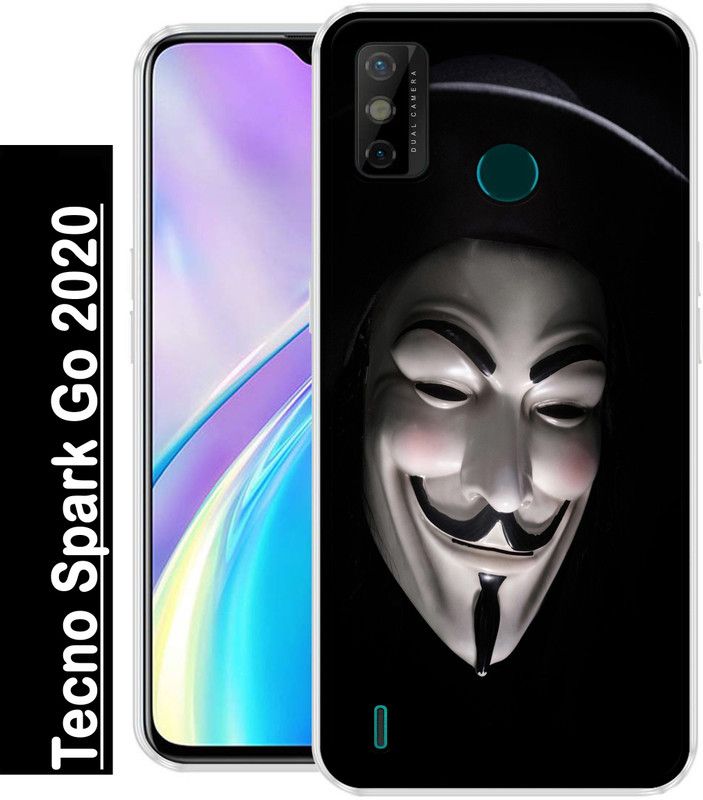 REALKING Back Cover for Tecno Spark Go 2020, Tecno Spark 6 Go  (Multicolor, Grip Case, Silicon, Pack of: 1)