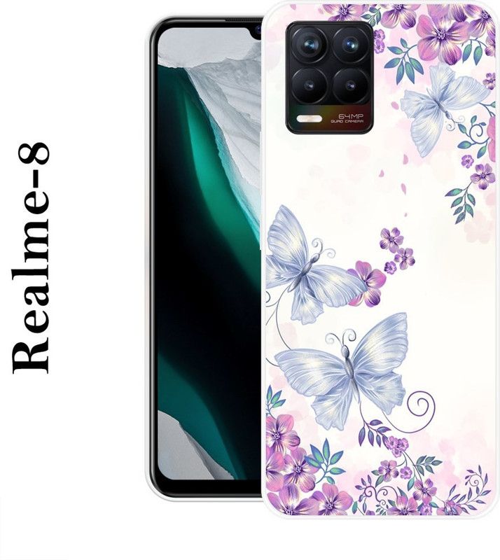 PALWALE BALAJI Back Cover for Realme 8  (Multicolor, Silicon)